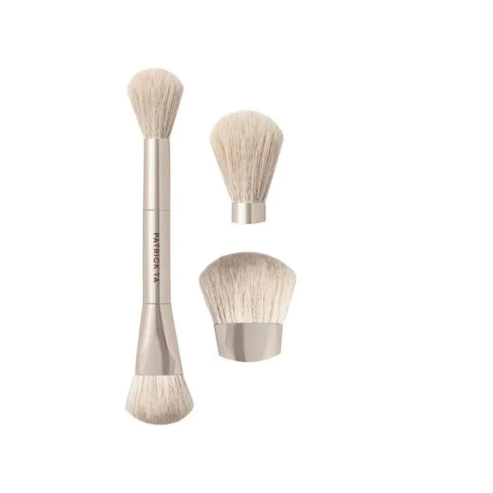 Patrick Ta ~ DUAL ENDED PRECISION BLUSH BRUSH (For Face 6)  ⭐NIB